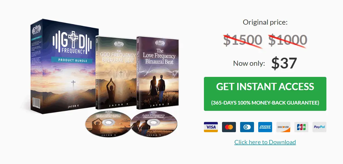 God Frequency Price And Buy Label